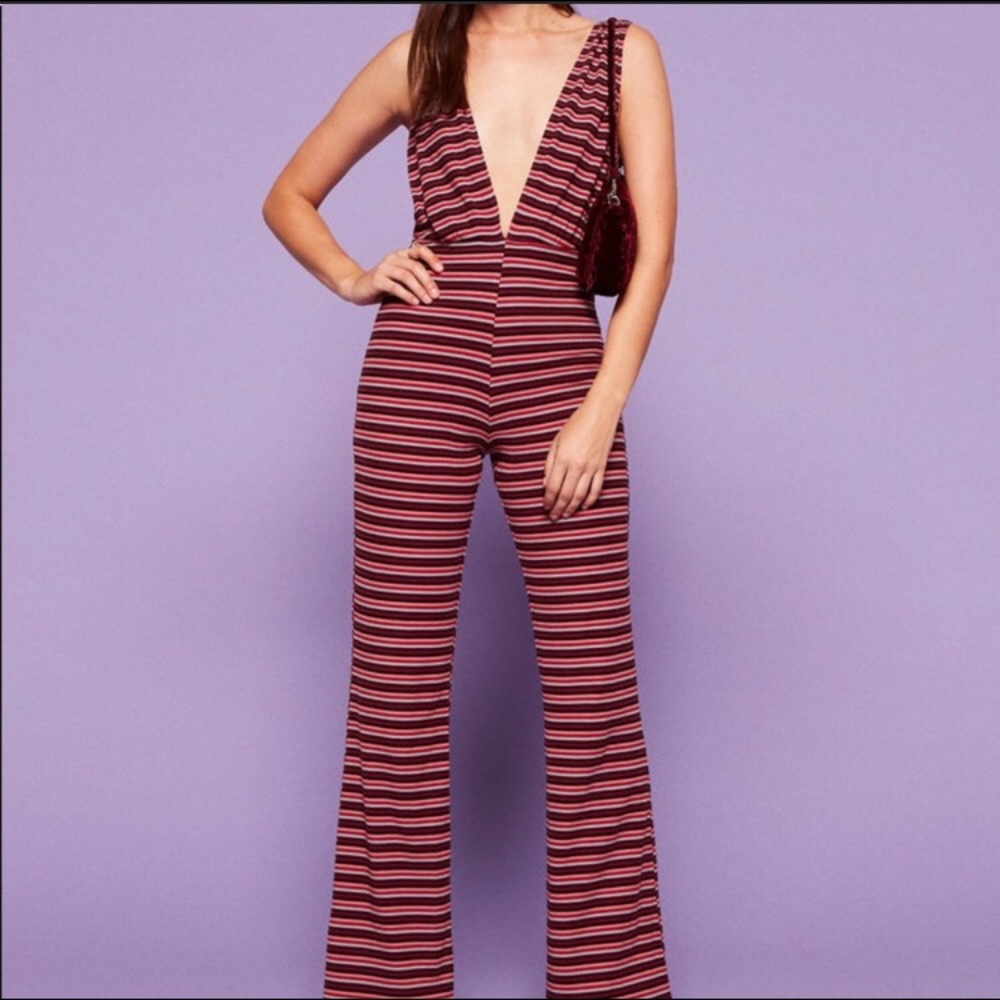 New reformation vice jumpsuit